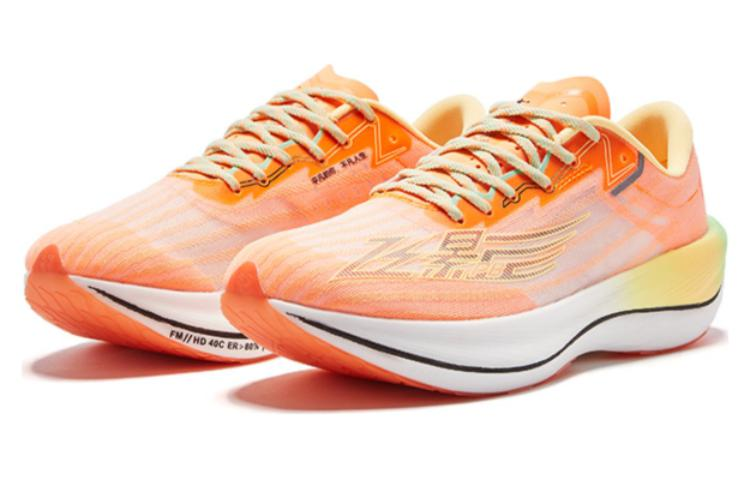 QIAODAN Feiying PB2.0 Slip Resistant, Abrasion Resistant, Breathable Low top Running Shoes Women’s Electric Orange