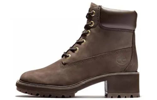 Timberland Abrasion Resistant Height Increasing Short Outdoor Boots Women's Dark Brown