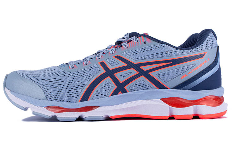 ASICS Gel Hyper Breathable And Wear resistant Low top Running Shoes Women's Blue Pink
