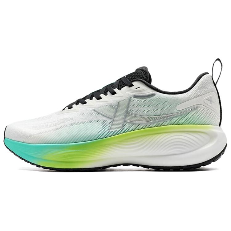 XTEP Chasing Clouds 2 Cushioning Rebound Low top Training Running Shoes Men’s White Green Yellow
