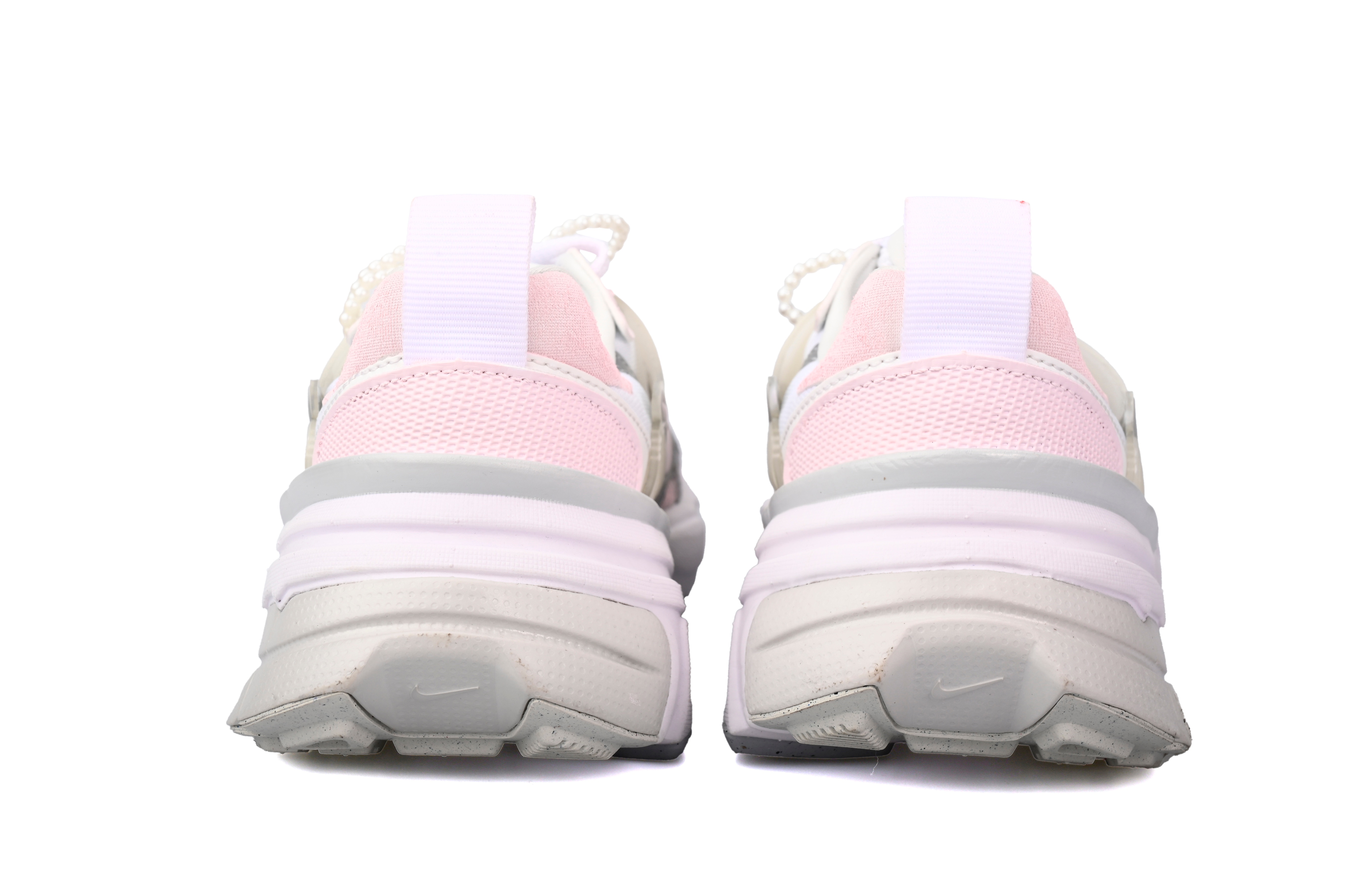 Nike V2K Run Abrasion Resistant Breathable Low top Running Shoes Women’s Pink Silver