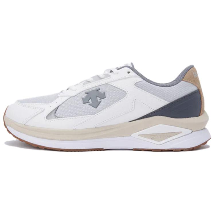 DESCENTE Enerzite Breathable Support Breathable Support Low top Running Shoes Unisex White Yellow Gray