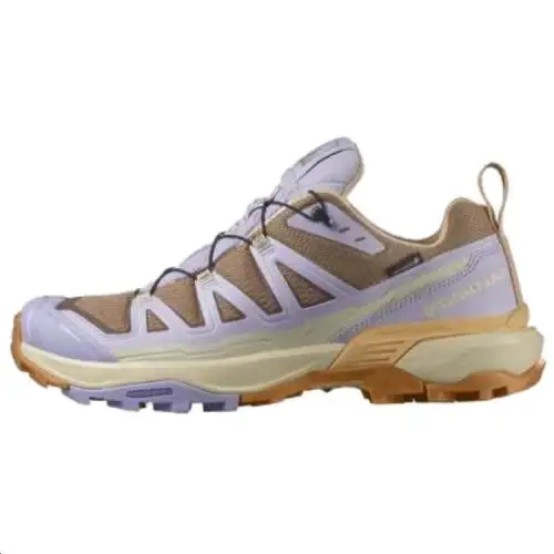 SALOMON Edge GORE TEX Comfortable Slip Resistant Low top Outdoor Shoes Women's Natural Brown