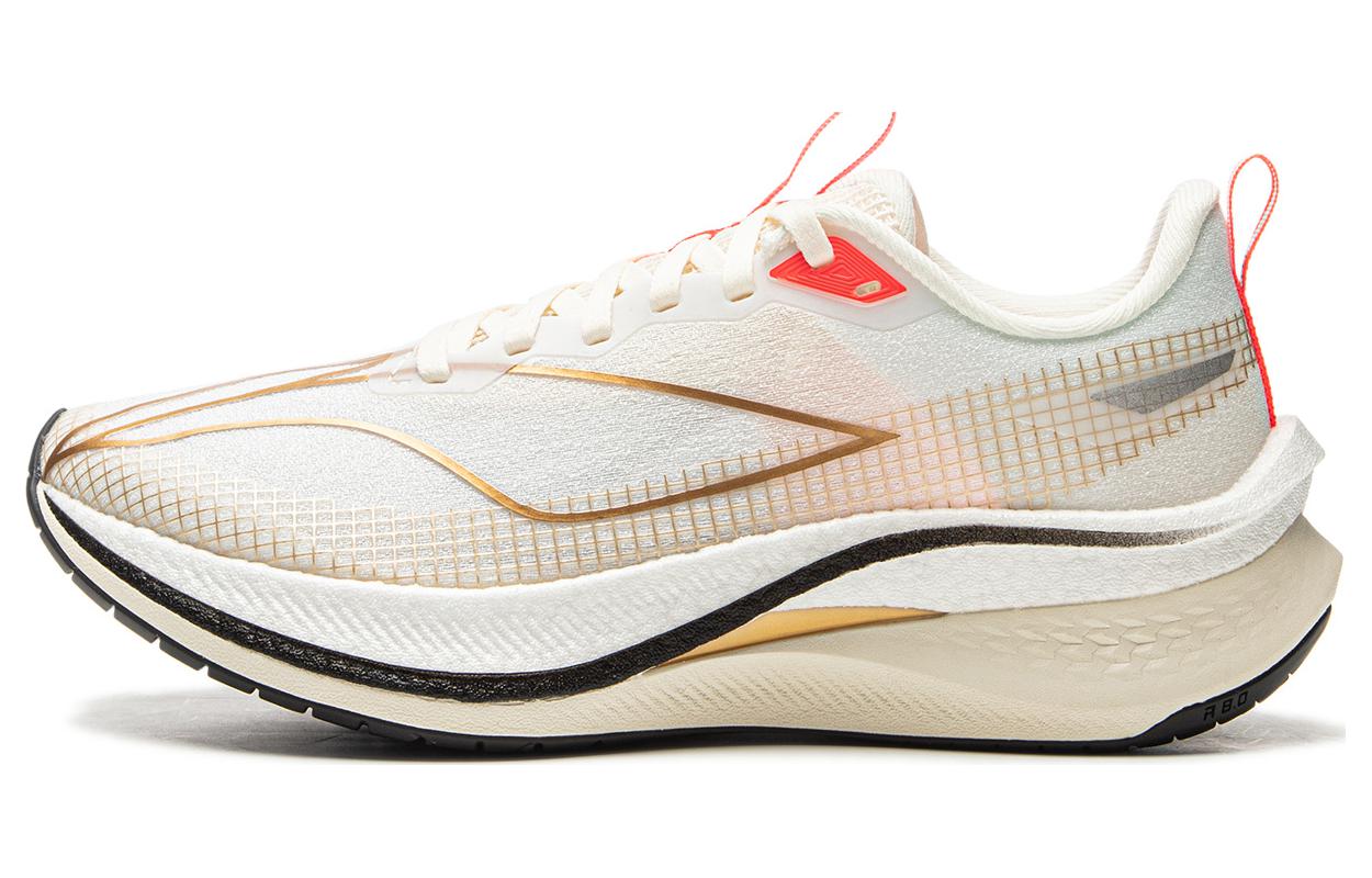 Li Ning Red Hare 7 Pro Cushioning Slip Resistant Low top Running Shoes Women’s Standard White
