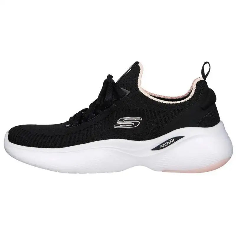 Skechers Arch Fit Low top Casual Running Shoes Women's Black