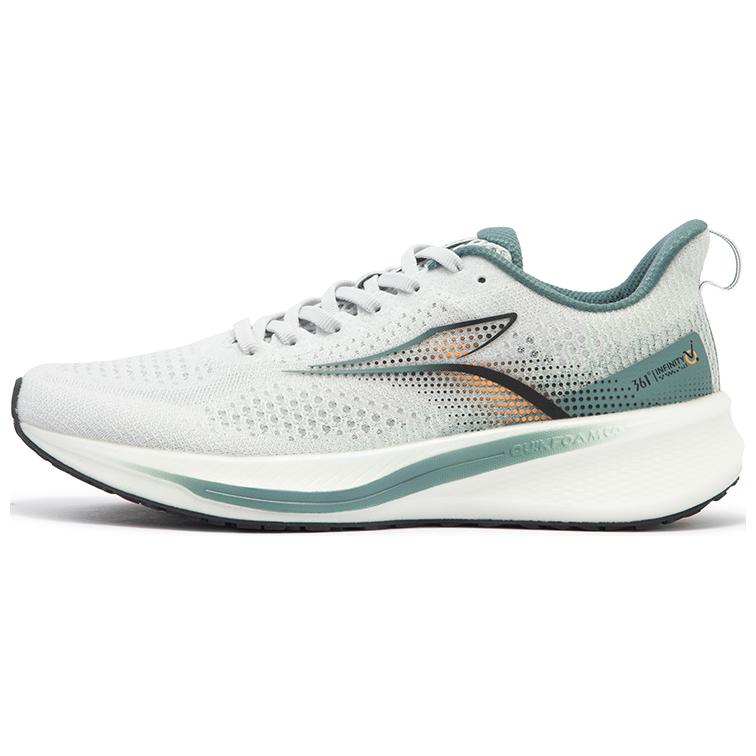 361° Abrasion Resistant Abrasion Resistant Low top Running Shoes Men’s Gray Green