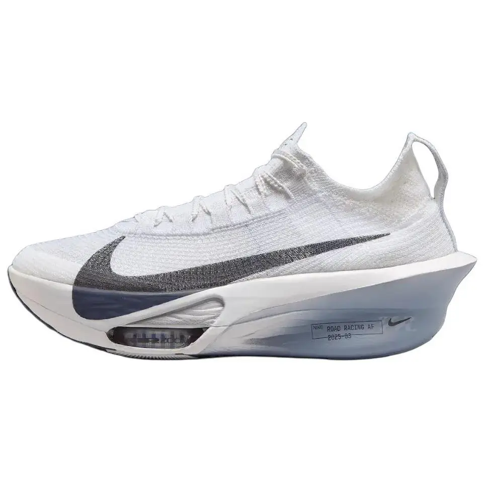 Nike Air Zoom Alphafly Next% 3 Breathable Low top Marathon Running Shoes Men's White Black