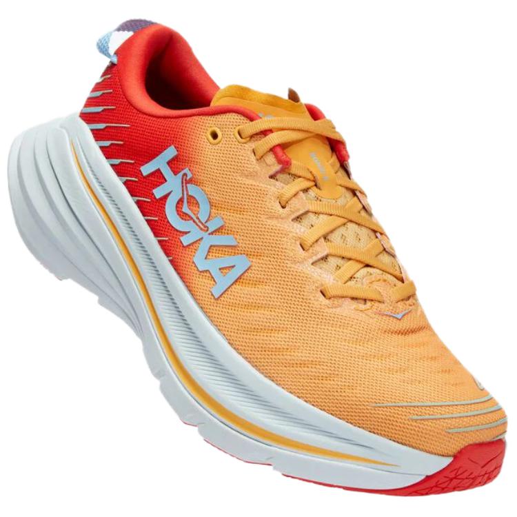 HOKA ONE ONE Bondi X ‘Fiesta Amber Yellow’