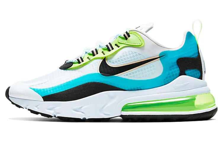 Nike Air Max 270 React Oracle Aqua Ghost Green