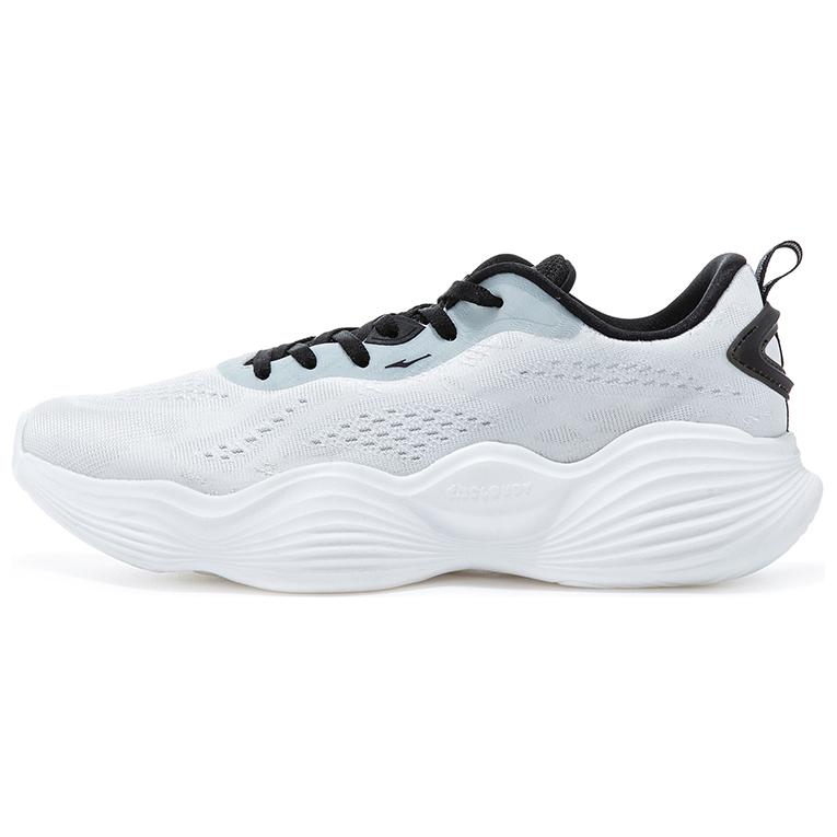 Erke Slip Resistant, Abrasion Resistant, Breathable Low top Running Shoes Men’s White Black