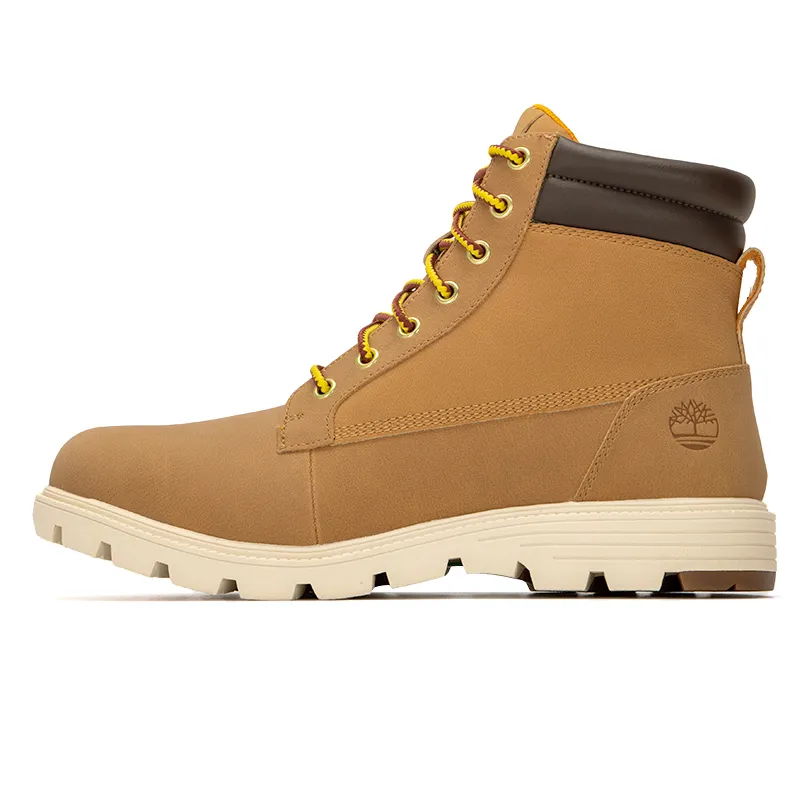 Timberland Cow Split Leather Crew Outdoor Boots Brown