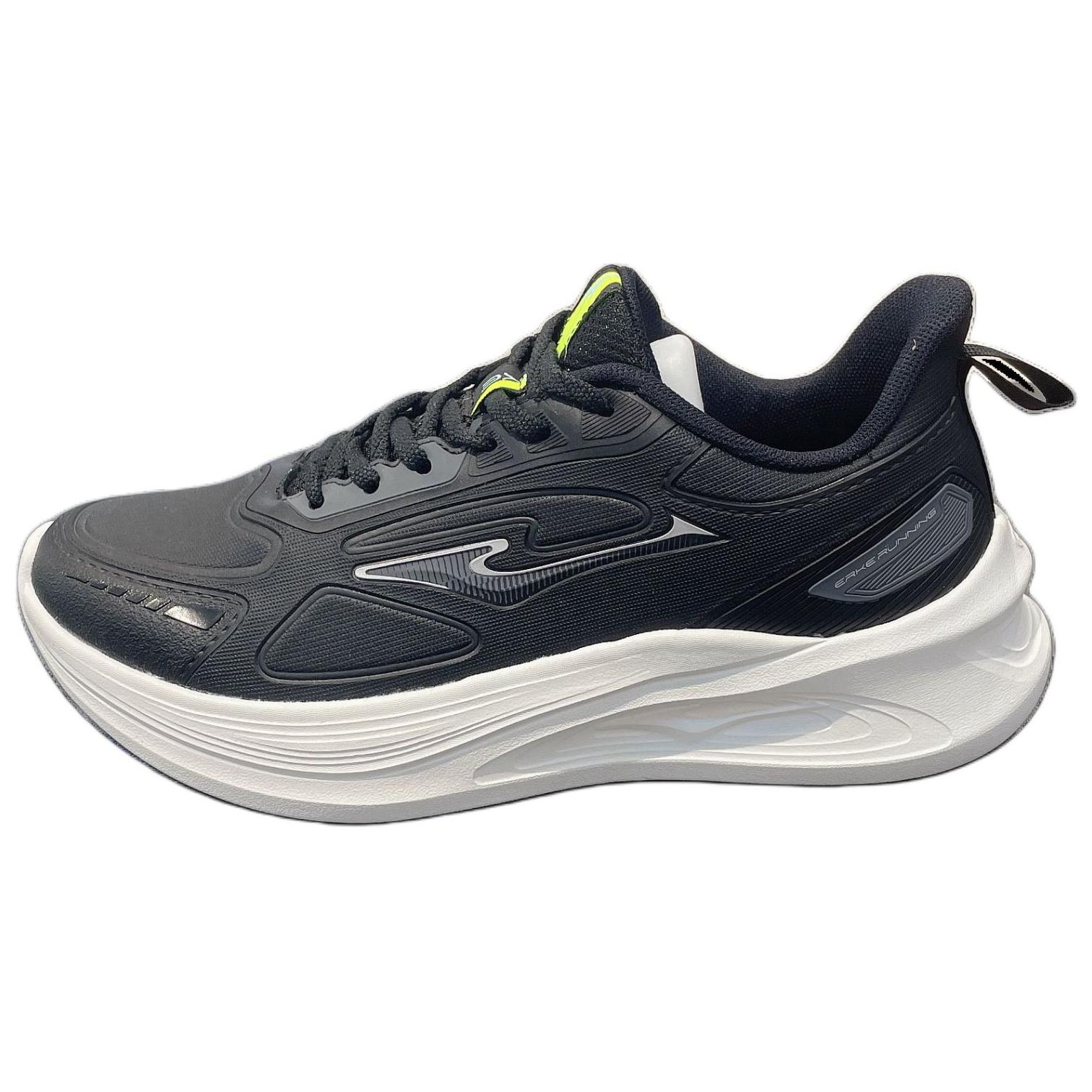 Erke Minimalist Style Cushioning Abrasion Resistant Cushioning, Wear Resistant Low top Running Shoes Men’s Black