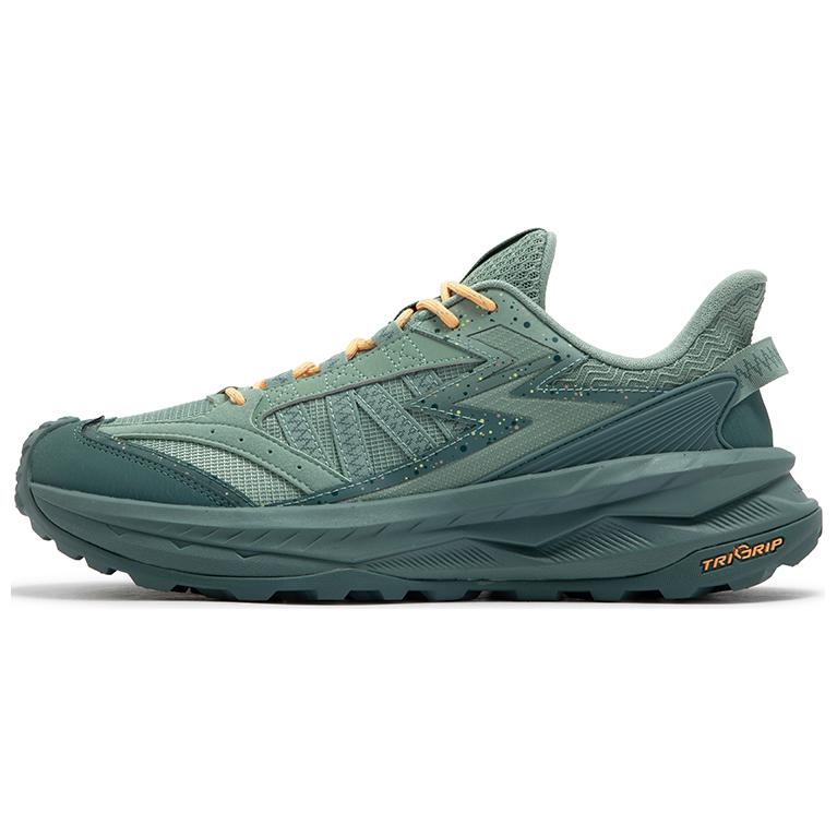361° Cushioning Slip Resistant Abrasion Resistant Low top Casual Trail Running Shoes Men’s Green