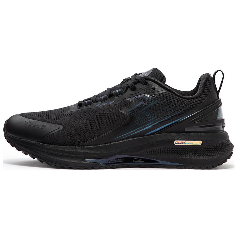 361° Slip Resistant Abrasion Resistant Slip Resistant Abrasion Resistant Low top Training Running Shoes Men’s Black