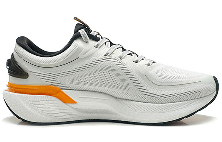 XTEP Cushioning Abrasion Resistant Breathable Running Shoes Men’s Sail White/Elegant Gray/Black