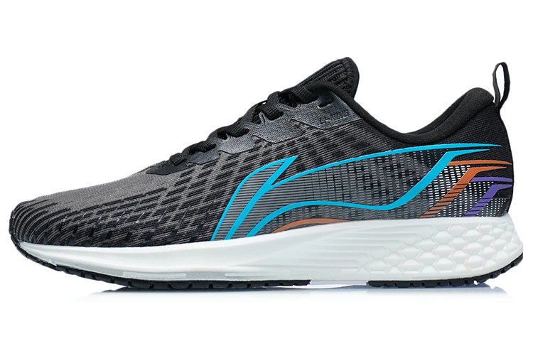 Li Ning Red Hare 1 Cushioning Rebound Coverage Moisture Wicking Waterproof Low top Running Shoes Women’s Gentleman Gray