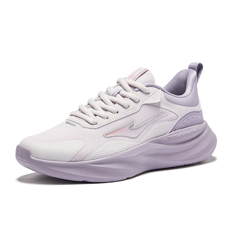 Erke Lightweight Rebound Cushioning Low top Running Shoes Women’s Purple