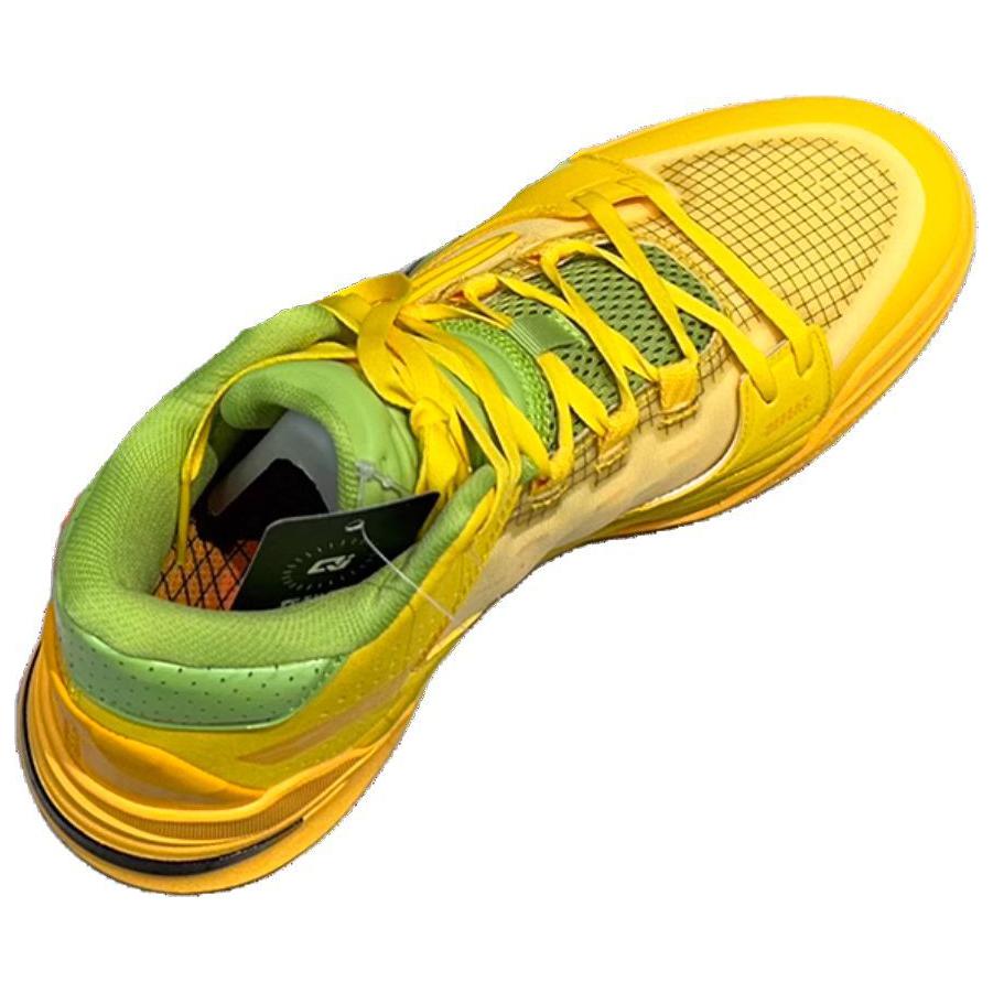 Erke Comfortable Abrasion Resistant Low top Running Shoes Men’s Yellow