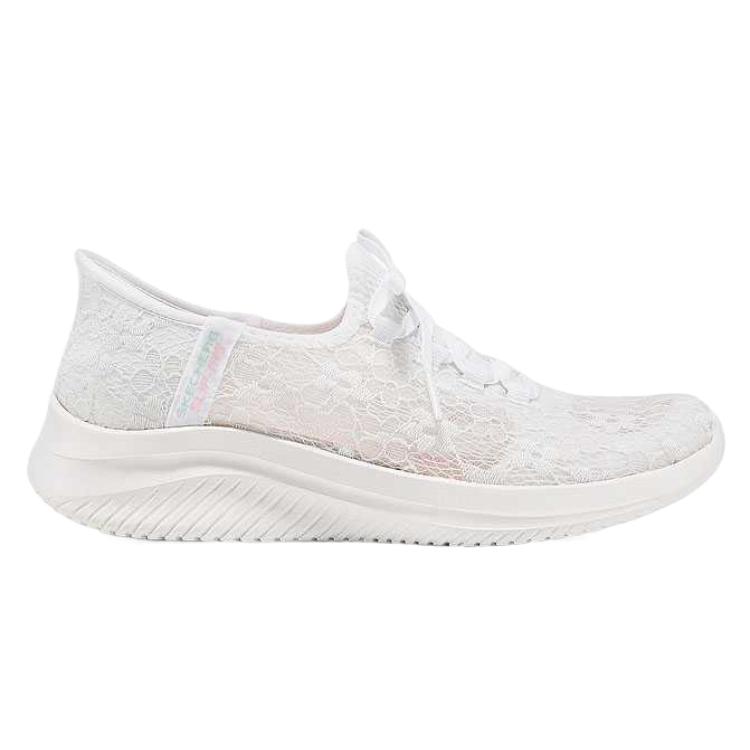 Skechers Ultra Flex 3.0 Mesh Low top Running Shoes Women’s White