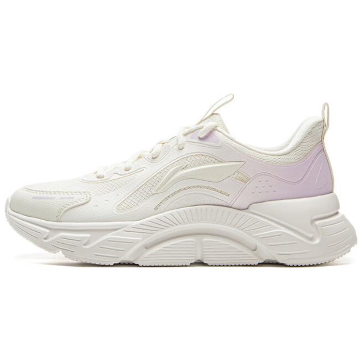 Li Ning Light Breeze Cushioning Slip Resistant Abrasion Resistant Lightweight Support Low top Sprint Running Shoes