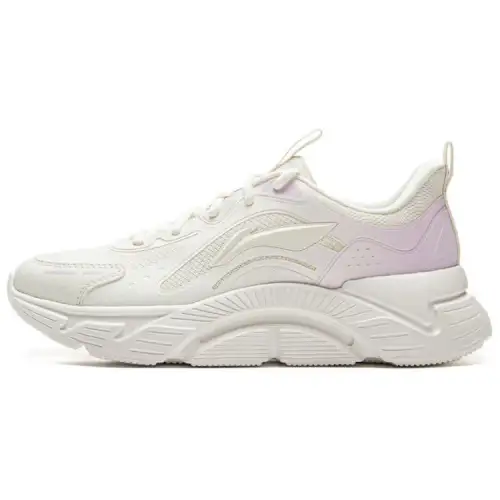 Li Ning Light Breeze Cushioning Slip Resistant Abrasion Resistant Lightweight Support Low top Sprint Running Shoes