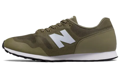 New Balance NB 373 Running Shoes Men's Low Top Green/Yellow/White/Black