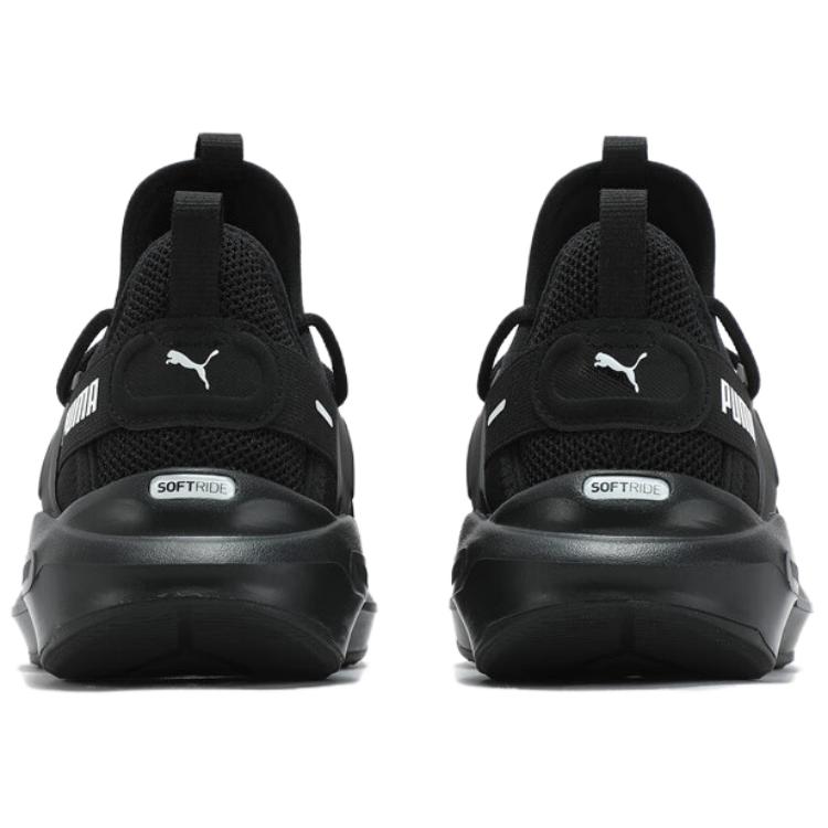 PUMA Softride Enzo 5 Slip Resistant Abrasion Resistant Low top Casual Running Shoes Unisex Black