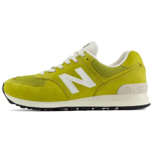 New Balance NB 574 Low top Casual Running Shoes Unisex Yellow Green