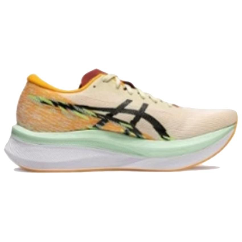 ASICS MAGIC SPEED 4 Low top FLYTEFOAM BLAST PLUS/Rubber Long Distance Running Sprint Running Shoes Women’s Ecru