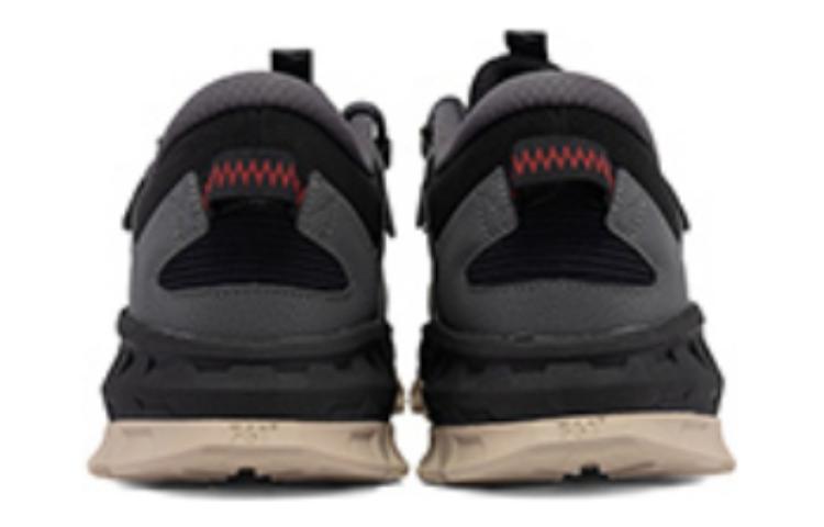 361° Cushioning Abrasion Resistant Cushioning, Wear Resistant Low top Outdoor Shoes Men’s Black Gray