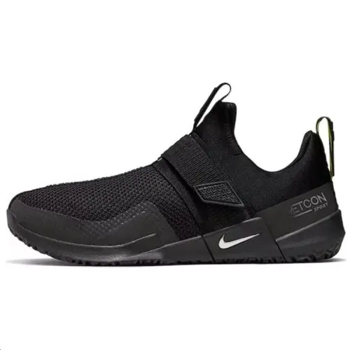 Nike Metcon Sport Comfortable Cushioning, Wear Resistant Low top Running Shoes Unisex Black