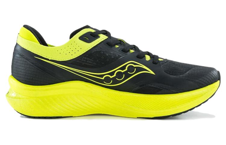 Saucony Slay Full Speed Abrasion Resistant Breathable Low top Running Shoes Unisex Yellow Black