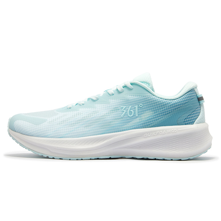 361° Sharp Sparkle Slip Resistant Abrasion Resistant Low top Casual Running Shoes Men’s Sheer Blue
