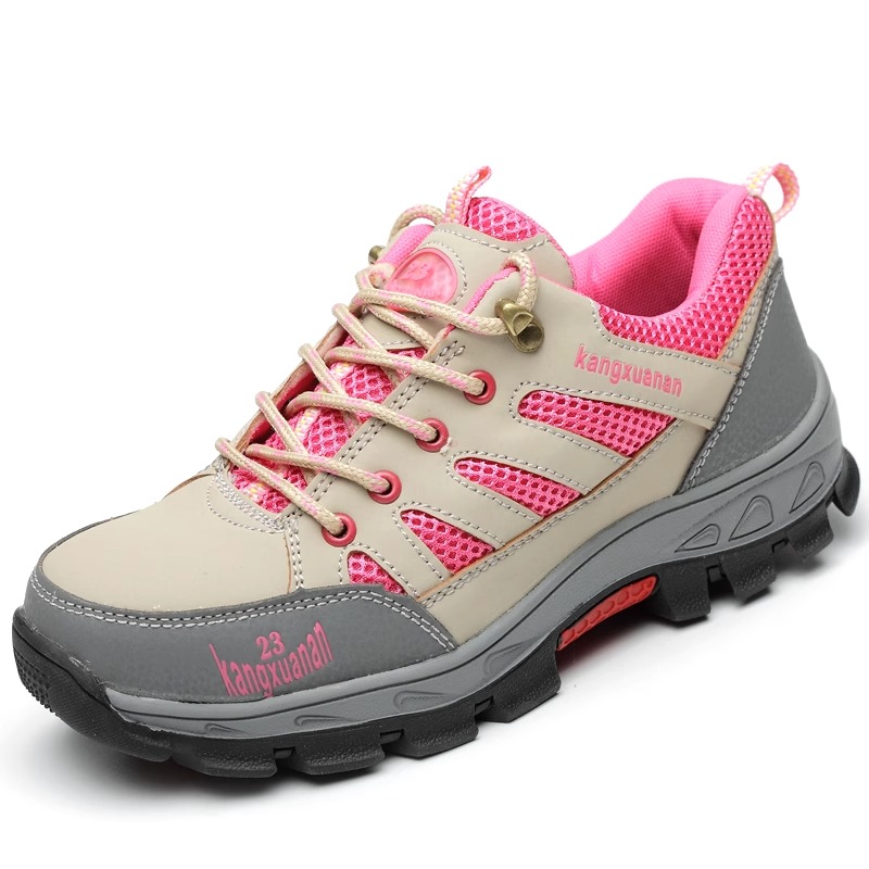 K KANGXUANAN Wear resistant And Waterproof Low top Outdoor Shoes Women’s Pink