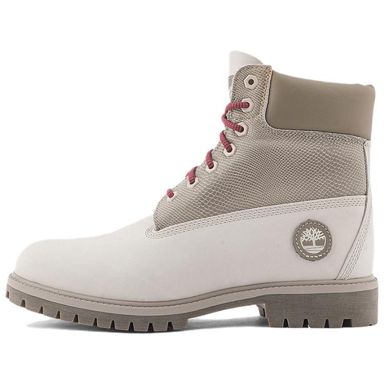 Timberland Heritage Collection Short Outdoor Boots Men's White Brown