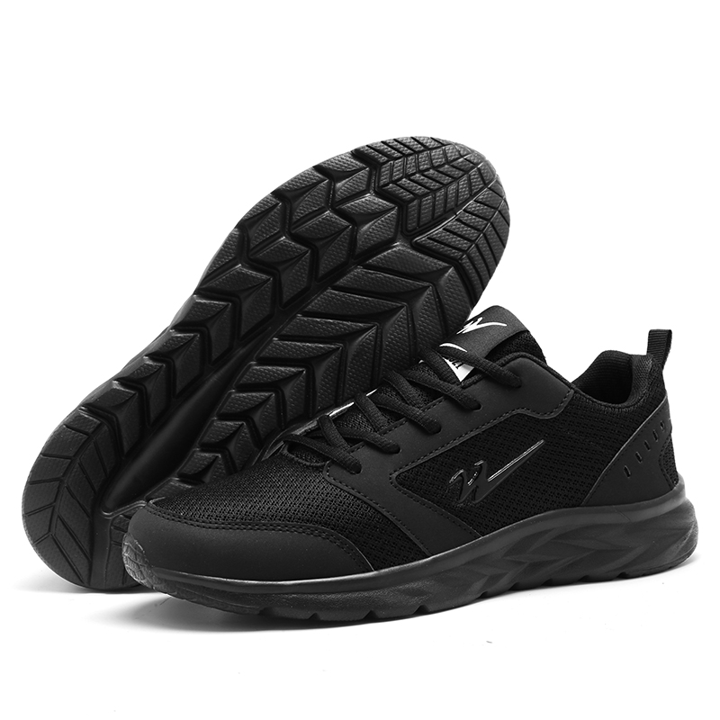 Binary Cushioning Breathable Lightweight Cushioning Breathable Lightweight Low top Running Shoes Men’s Black Warrior