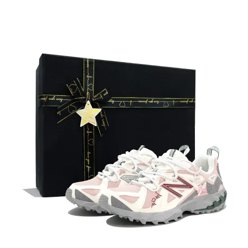 New Balance 610T Heartbeat Rhythm, Sparkling Gift Box Textile, Artificial Leather Cushioning Low top Outdoor Shoes