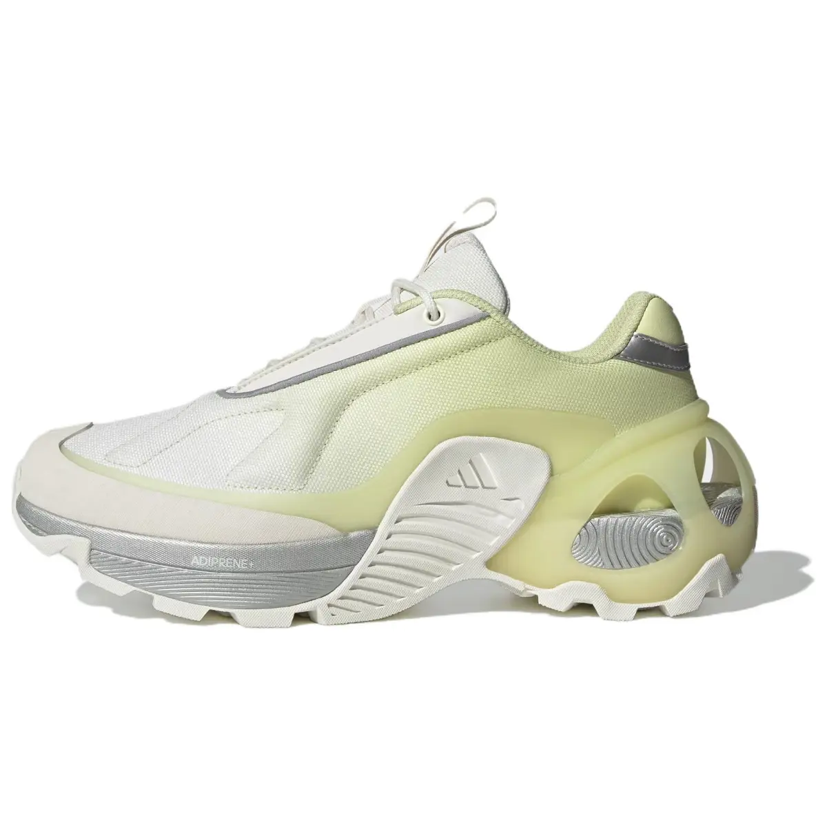 Adidas Edge Runner Slip Resistant Abrasion Resistant Low top Running Shoes Unisex White Yellow