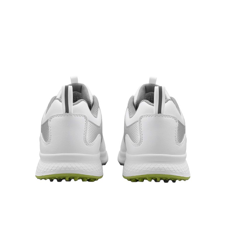 Birdie Cushioning Support Impact Resistant Low top Golf Shoes Men’s White Green