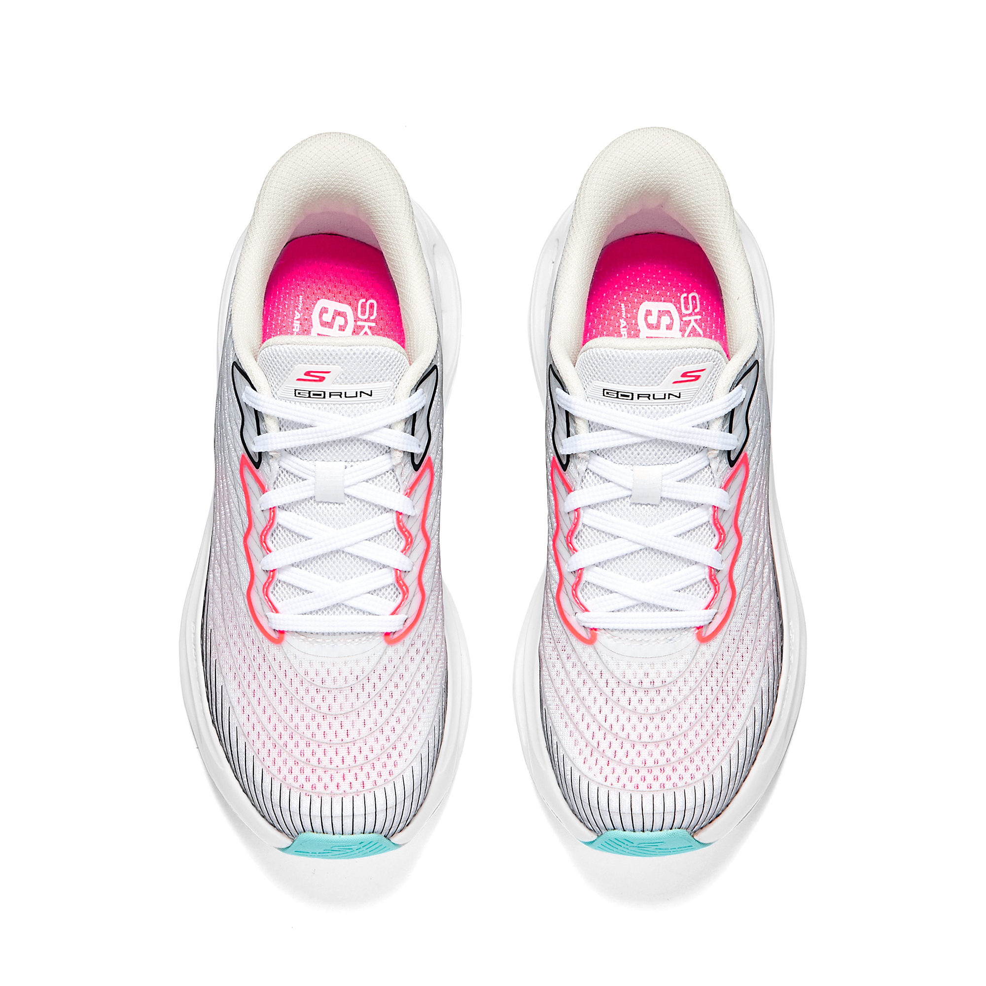 Skechers Women’s GO Breathable Coverage Support Low top Casual Running Shoes Women’s White