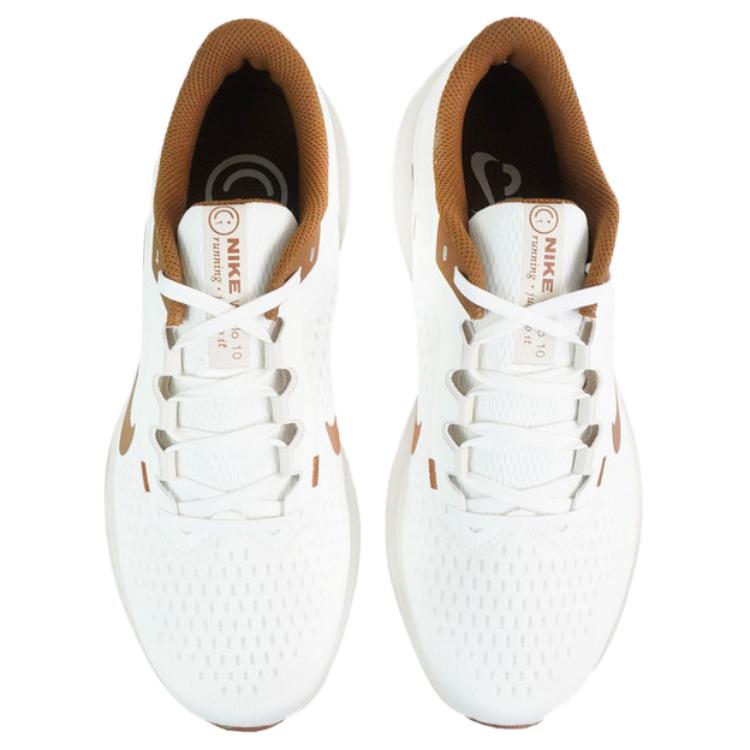 Nike Air Winflo 10 Fabric Cushioning, Wear Resistant Low top Casual Running Shoes Men’s White