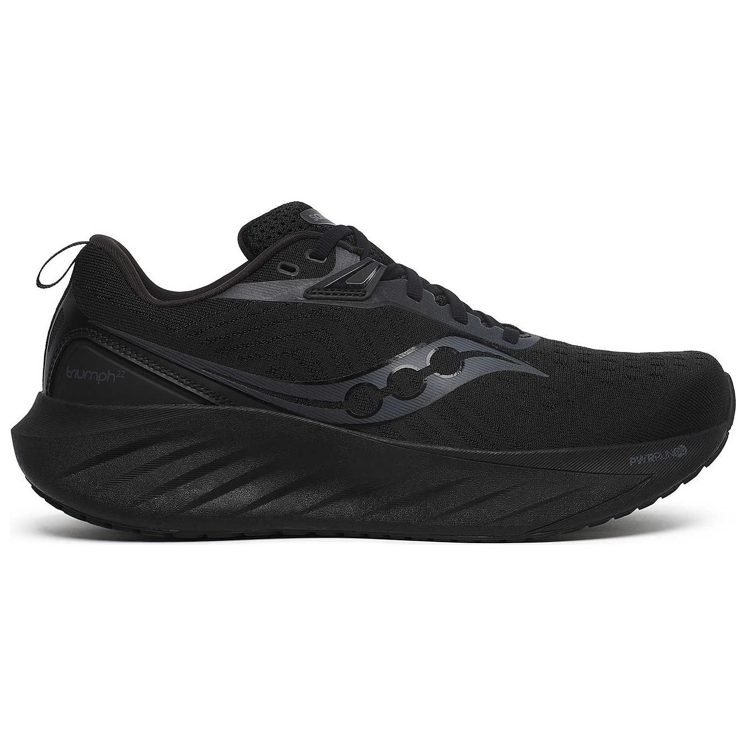 Мужские кроссовки Saucony Triumph 22 (черные) — фото 2