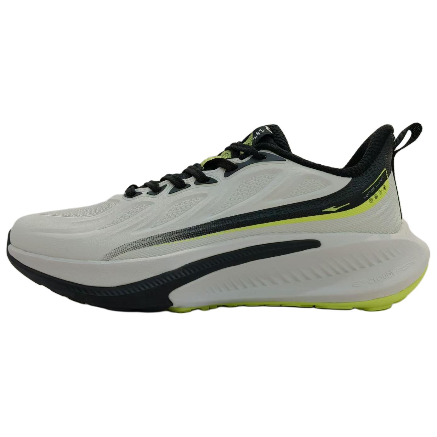 Erke Running Shoes Men’s Low Top Black
