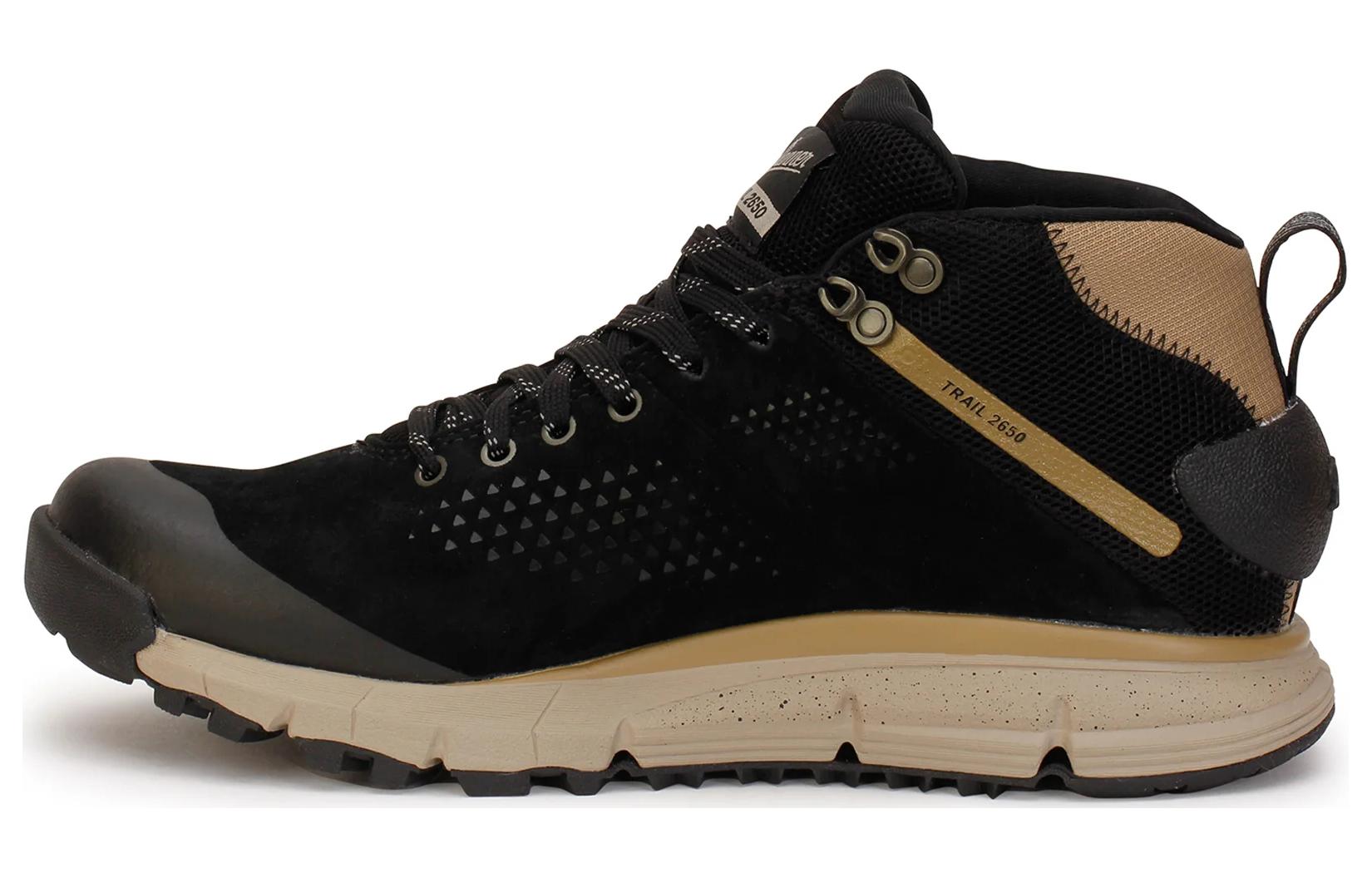 Danner Trail 2650 Cushioning Slip Resistant Waterproof And Breathable Lightweight Mid top Running Shoes Women's Black