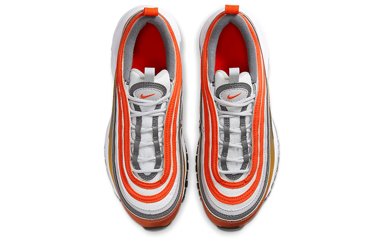 Женские кроссовки Nike Air Max 97 SE (бело-красные) — Белый / красный — фото 4