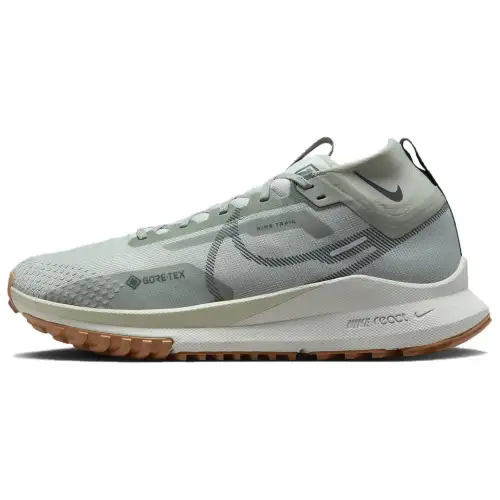 Nike React Pegasus Trail 4 Gore Tex Jade Horizon Light Silver Gum Medium Brown Vintage Green