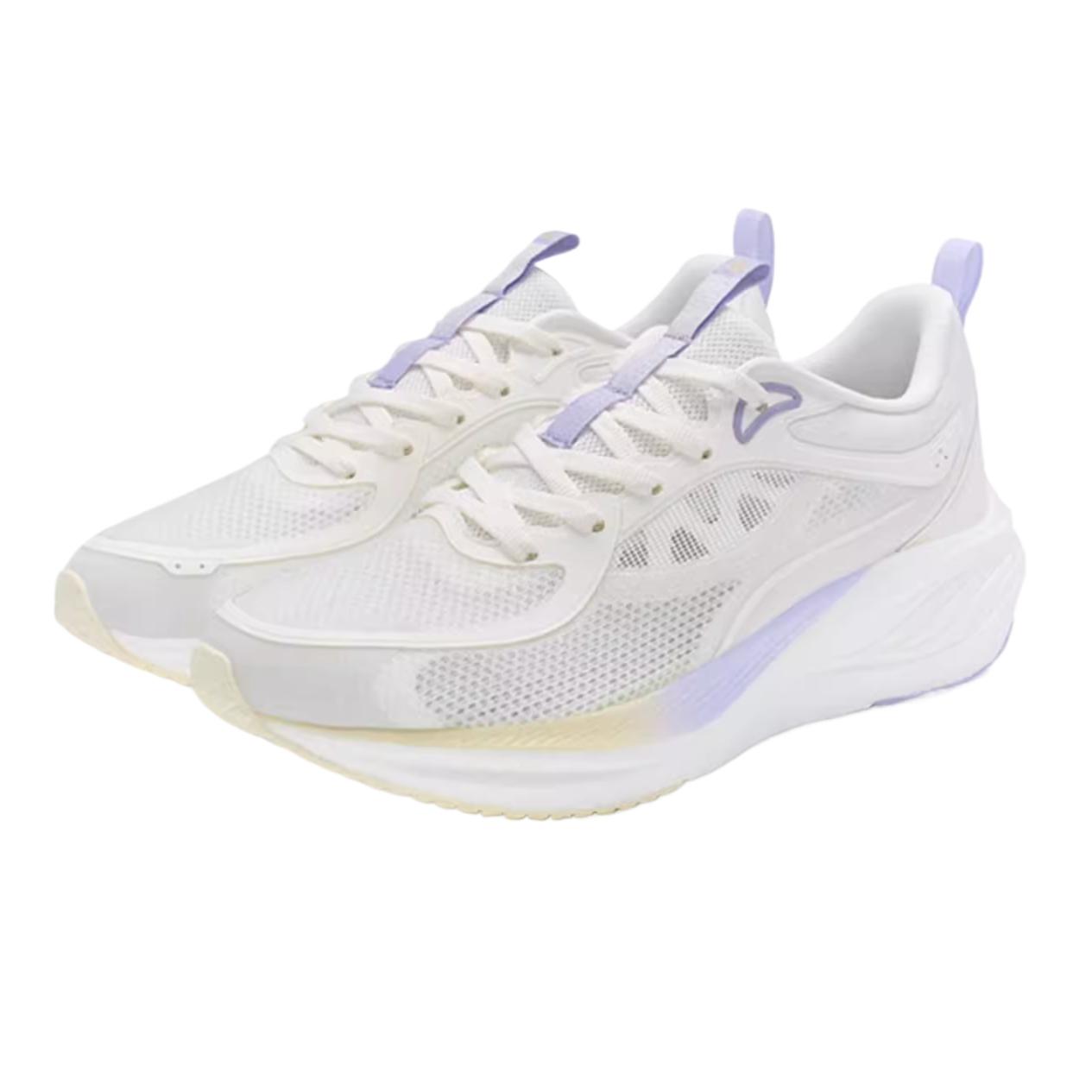XTEP Kompanio Cushioning Breathable Support Low top Sprint Running Shoes Women’s Sail White