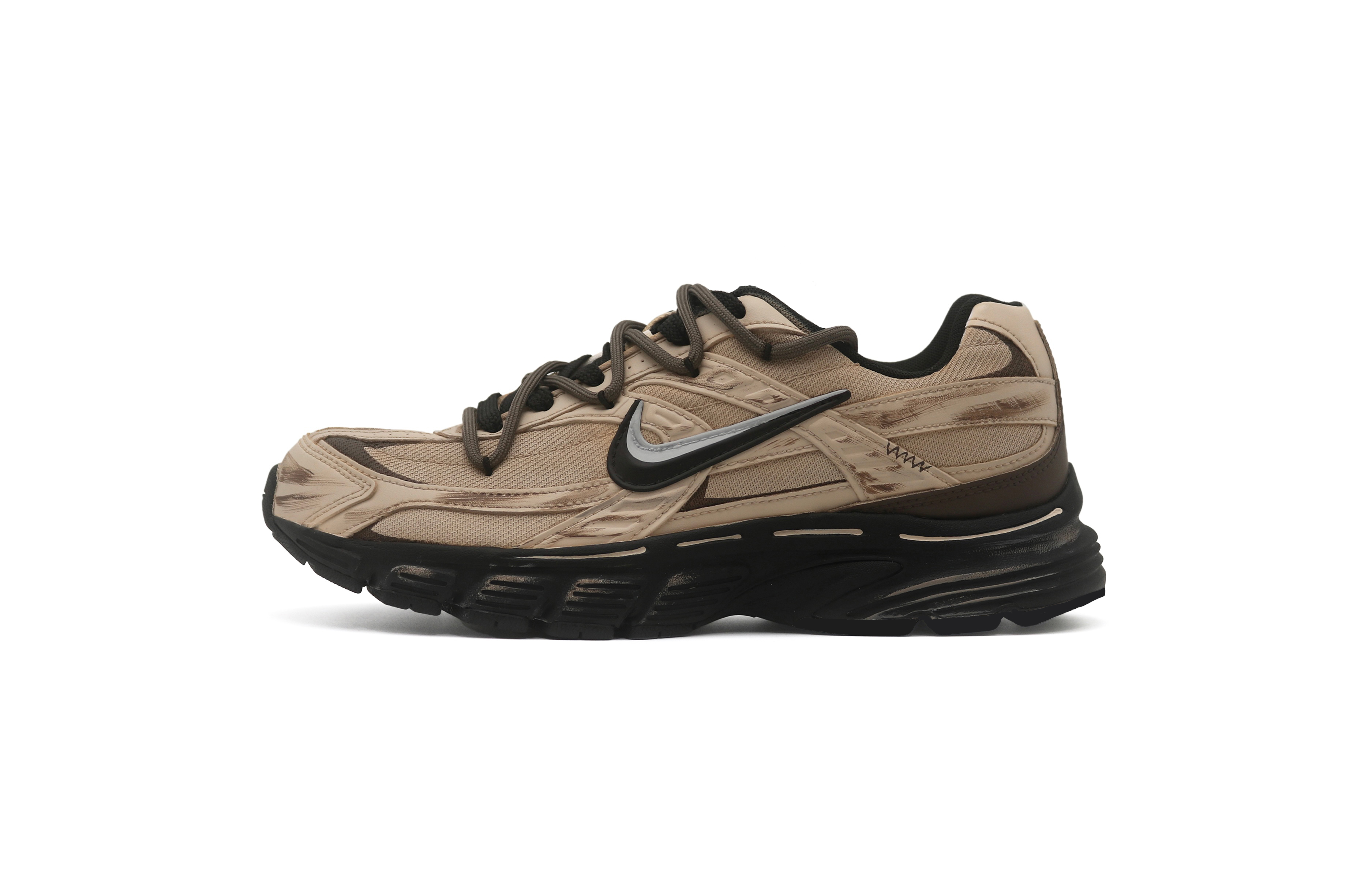 Nike Initiator Abrasion Resistant Abrasion Resistant Low top Casual City Commuting Running Shoes Unisex Brown