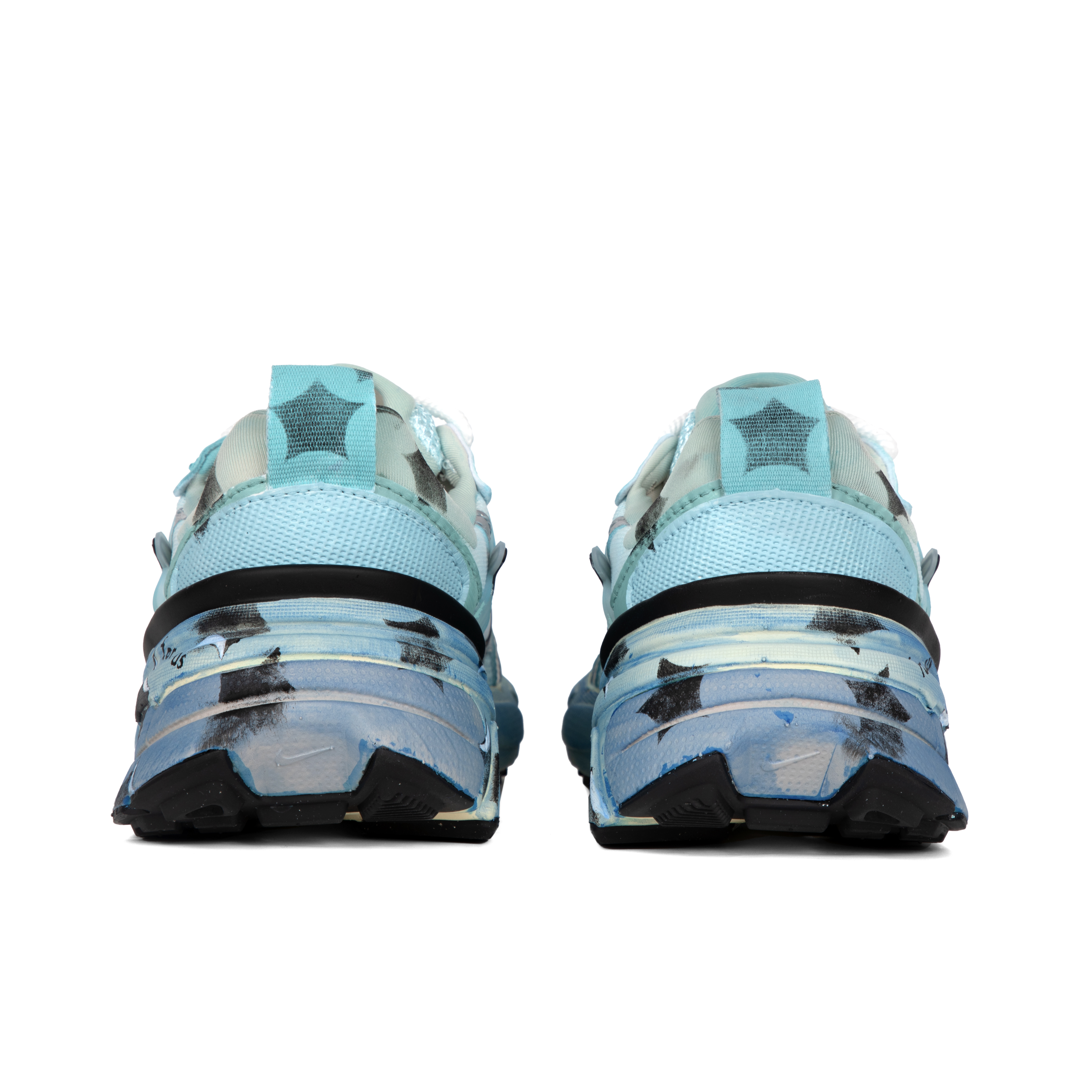 Nike V2K Run Slip Resistant Abrasion Resistant Low top Running Shoes Women’s Blue White