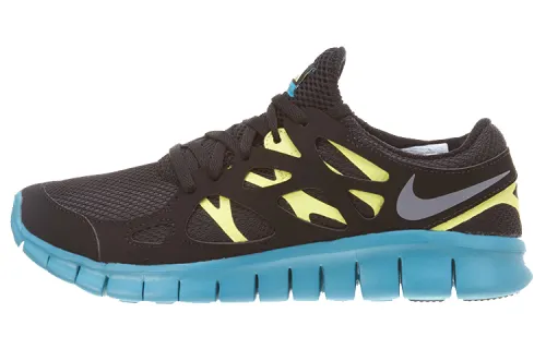 Nike Free Run 2.0 Sports Cushioning Slip Resistant Abrasion Resistant Breathable Lightweight Low top Running Shoes